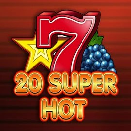 20 Super Hot slot logo by Amusnet Interactive at BetOnRed Casino