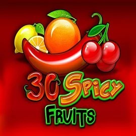 30 Spicy Fruits game by Amusnet Interactive – logo hosted on BetOnRed Casino