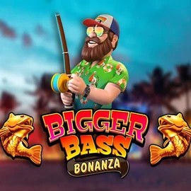 Bigger Bass Bonanza logo by Pragmatic Play BetOnRed Casino