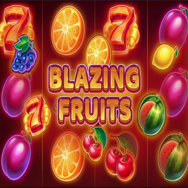 Blazing Fruits logo – Slots by Inbet Games at BetOnRed Casino