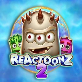 Slots logo of Reactoonz 2 from Play’n GO at BetOnRed Casino