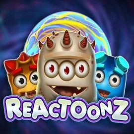Reactoonz by Play’n GO, showcased at beton-redcasino.com – game logo