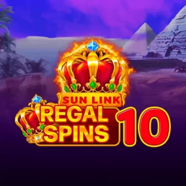 Regal Spins 10 online game logo by PatePlay on beton-redcasino.com